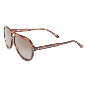 Isabel Marant Tortoiseshell Aviator Sunglasses